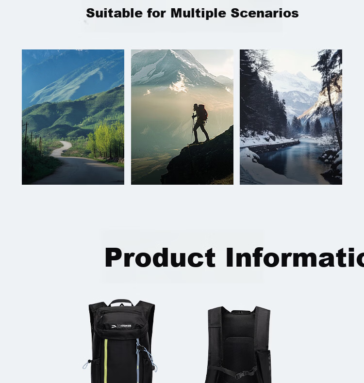 Anta Fan Zhendong Edition Baichuan TT12 Outdoor Backpack Lightweight Water-Resistant Easy-Care Hiking Mountaineering Shoulder Bag 13