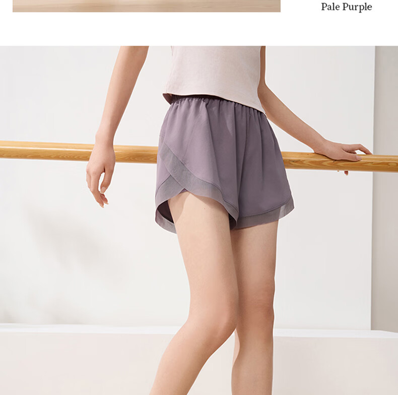 361° Women's Summer Sports Shorts Quick-Dry Sun Protection Running Ice Silk Anti-Exposure Five-Point Pants 662624702-3 16