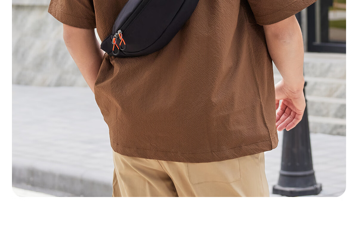 CAMEL Outdoor Multifunctional Sports Waist Bag Large Capacity Fitness Crossbody Chest Bag for Men and Women Running Phone Pouch 5034 4