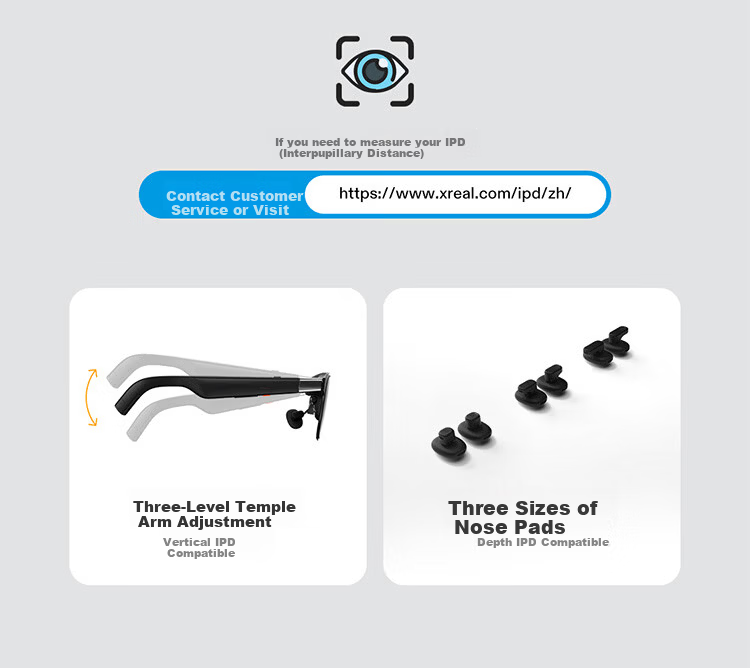 XREAL One Pro AR Smart Glasses 556" Portable Display 57° FOV Self-developed X1 Chip Native 3DoF Hovering Movie Glasses Non-VR AI Glasses Size M 26