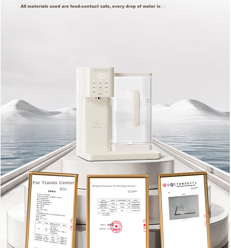 Joyoung Household Instant Hot Water Dispenser Office Desktop Small Direct Drinking Machine Instant Hot Water Electric Kettle Milk Tea Multi-Temperature Adjustable Kettle JYW-WJ180 33