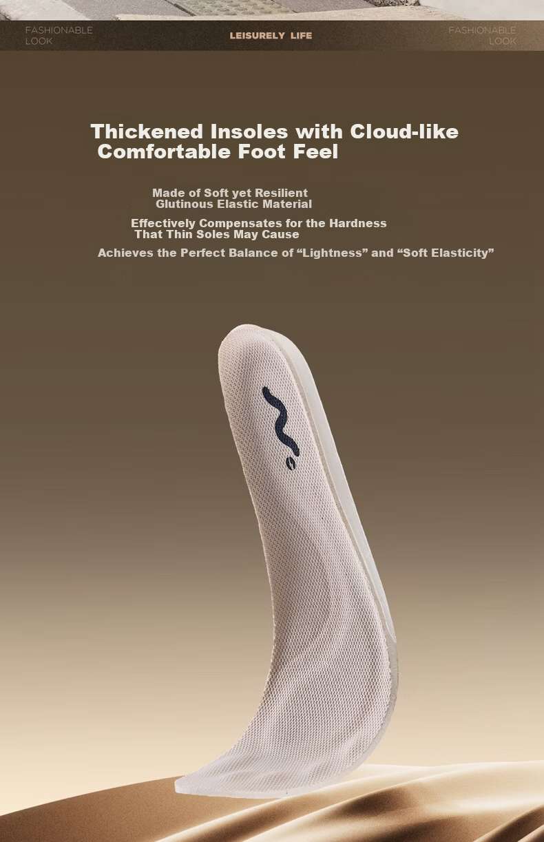 ERKE Men's Casual Sneakers 2026 Summer New Breathable Fashion Thin Sole Sports Shoes | Yuebu Leather Edition 8
