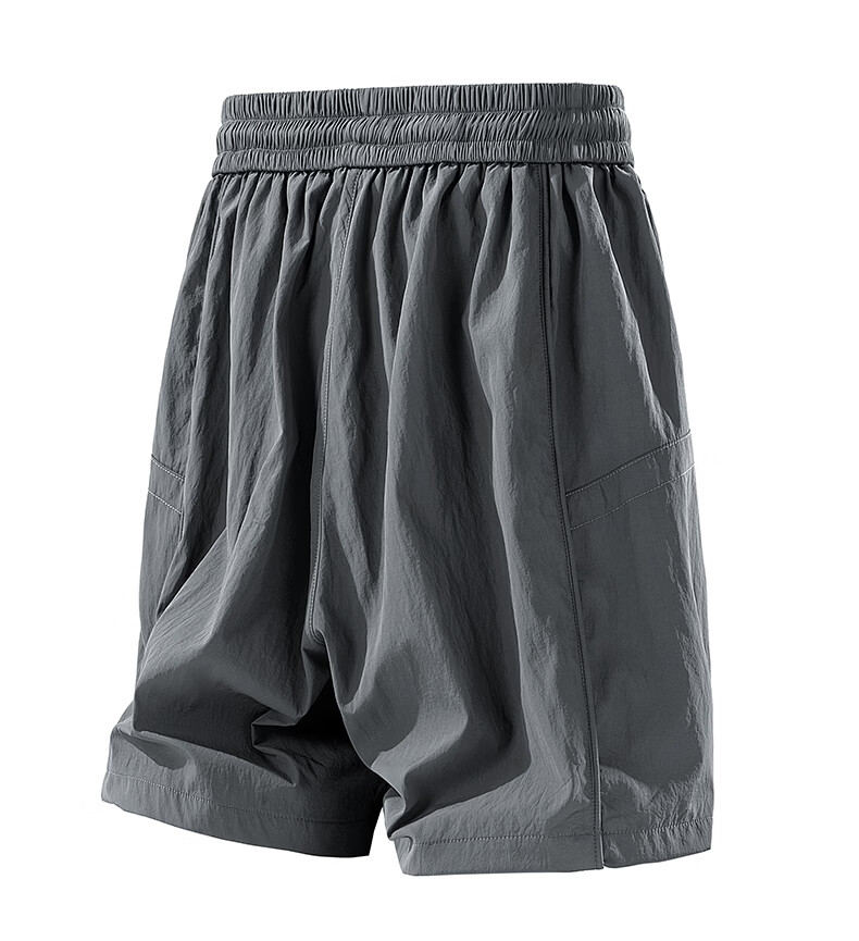 LOMBT Quick-Dry Men's Shorts Summer Breathable Lightweight Ice Silk Sun Protection Casual Sports Five-Point Pants WL31 Captain Blue 2XL 11