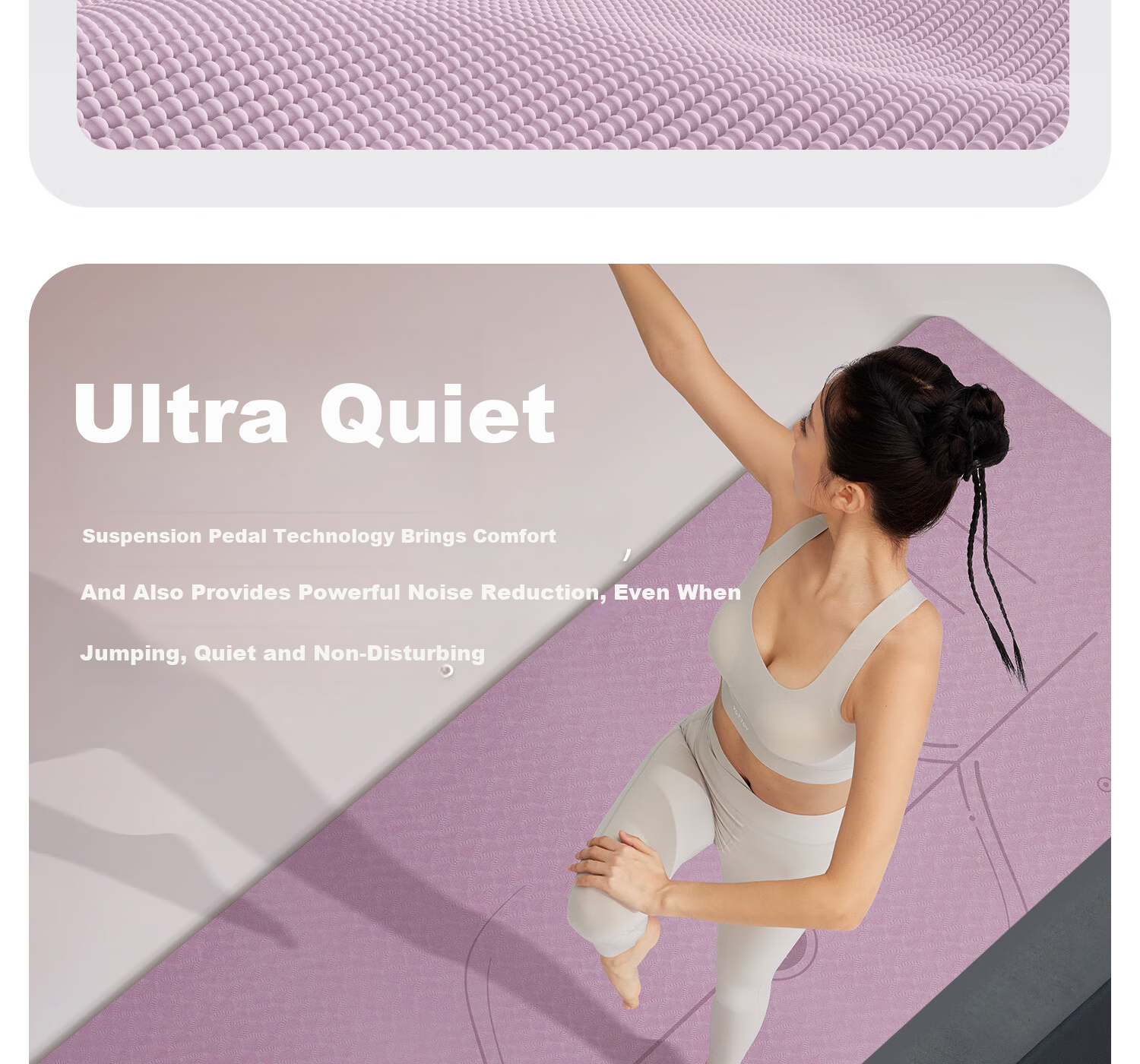 Yottoy Yoga Mat Extra Long 2m Large Size Thickened Wide Non-Slip Shock Absorption Exercise Mat for Men and Women Home Use 16
