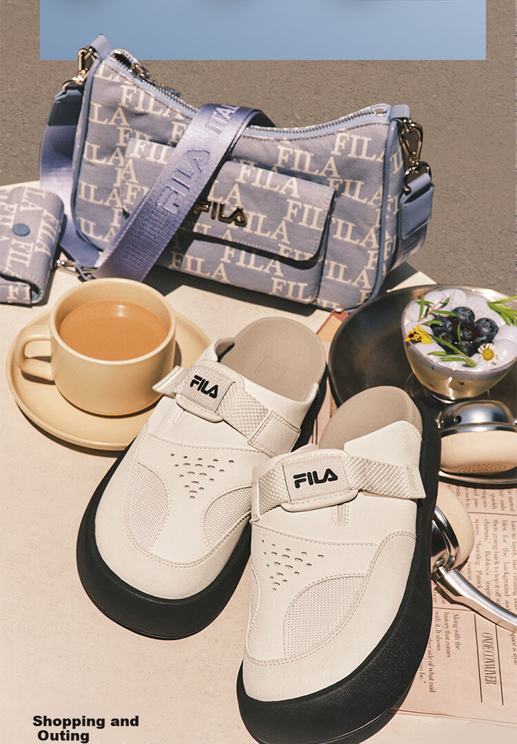 FILAFILA Official Women's SMILA Modern Slippers Casual Birkenstock Style Sandals 10