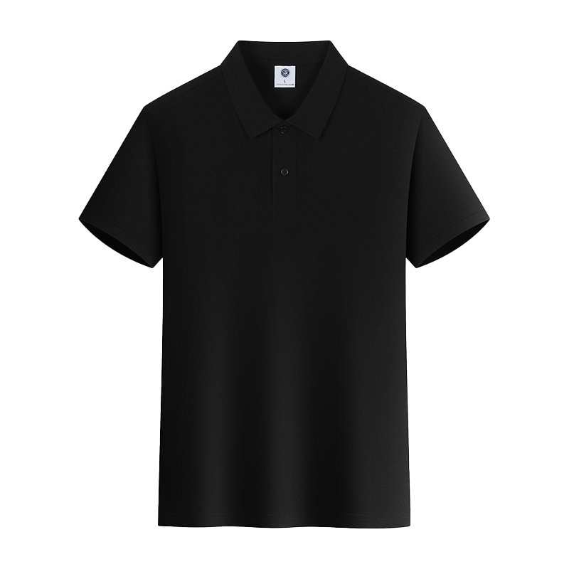 ROMON 100% Cotton Short Sleeve Men's Classic Business Polo Shirt Casual Solid Color Base Layer Gray XL