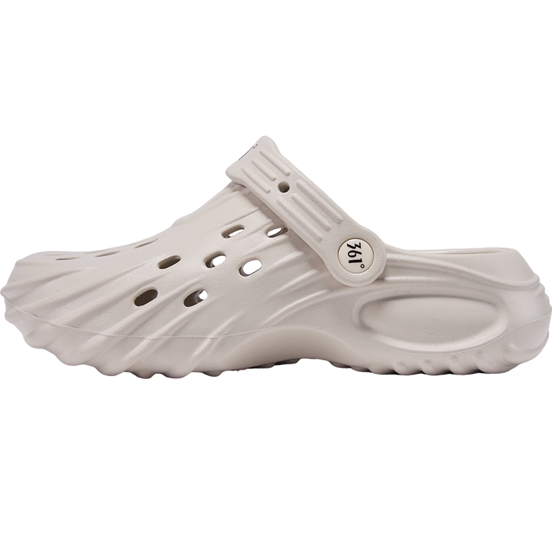 361° Men's Thick-Soled Hollow-Out Sandals 2026 New Summer Wearable Beach Shoes Non-Slip Shock Absorbing Casual Slippers