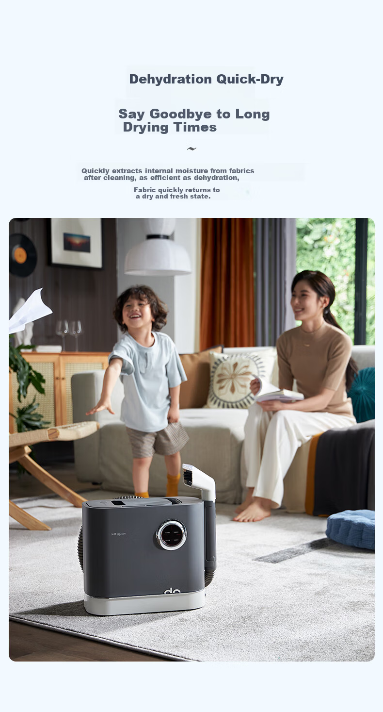 Donlim Fabric Cleaning Machine Multifunctional Steam Cleaner Washer and Vacuum Integrated Home Carpet Sofa Mattress Curtain Cleaning Device DL-6906 Full Set 25