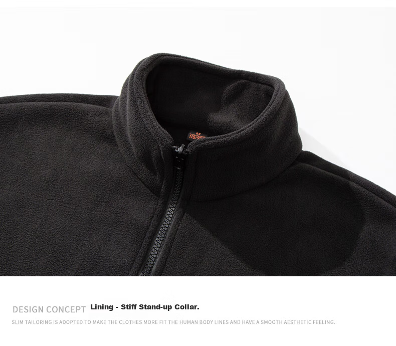 JEEP SPIRIT Men's Outdoor Windproof Hooded Jacket Warm 3-in-1 Coat Black XL 22