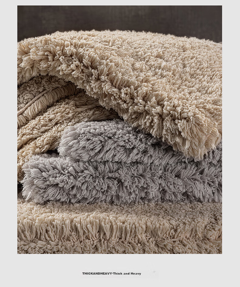 Faleju Bathroom Absorbent Thickened Pure Cotton Floor Mat Bedroom Entrance Mat Non-Slip Mat Hotel Floor Towel 40*60cm 12