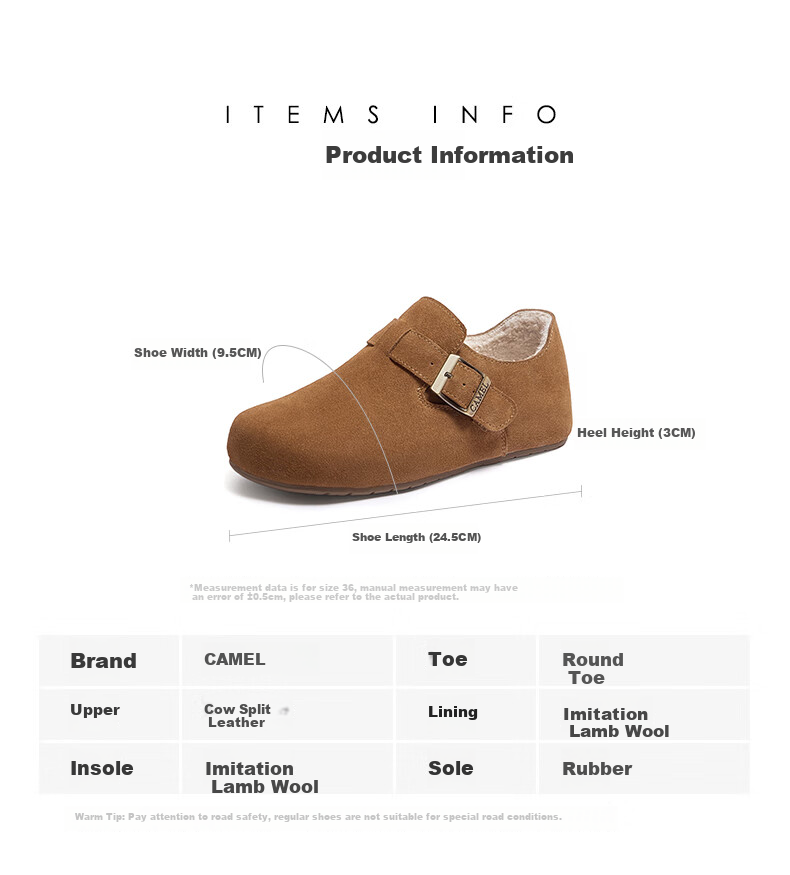 CAMEL Soft Bag 2nd Generation Full Coverage Birkenstock Comfortable Deep Mouth Shoes L25W700108 Apricot (Full Coverage Fleece Lining) Size 37 45