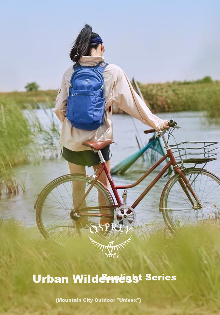 OSPREY Daylite 13L Daylight Small Eagle Backpack Outdoor Travel Commuting Multifunctional School Bag Dark Blue O/S 1