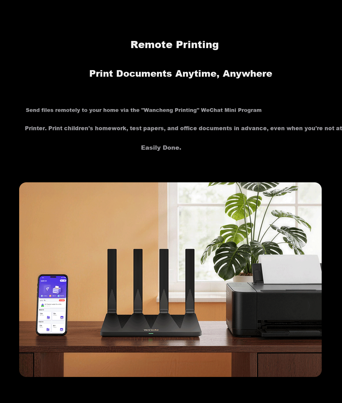 Tenda WiFi6+ Router [Taishan AX3000 Ultra] Gigabit Wall-Penetrating Signal Amplifier Enhanced Wireless Home AX12 Pro High-Performance Chip 10