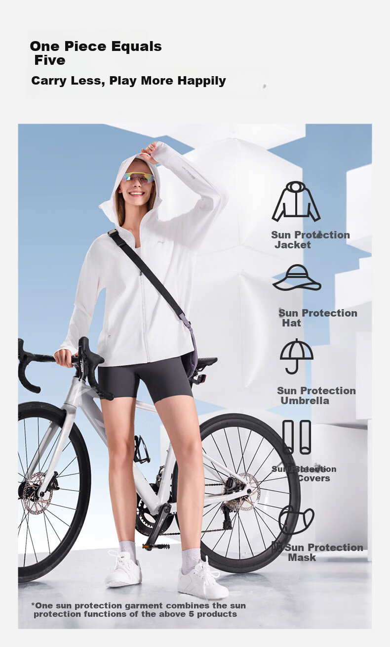 SUPIELD Full Spectrum UV Protection Jacket Professional Anti-UV Sun Protection Coat Forest Green M 12