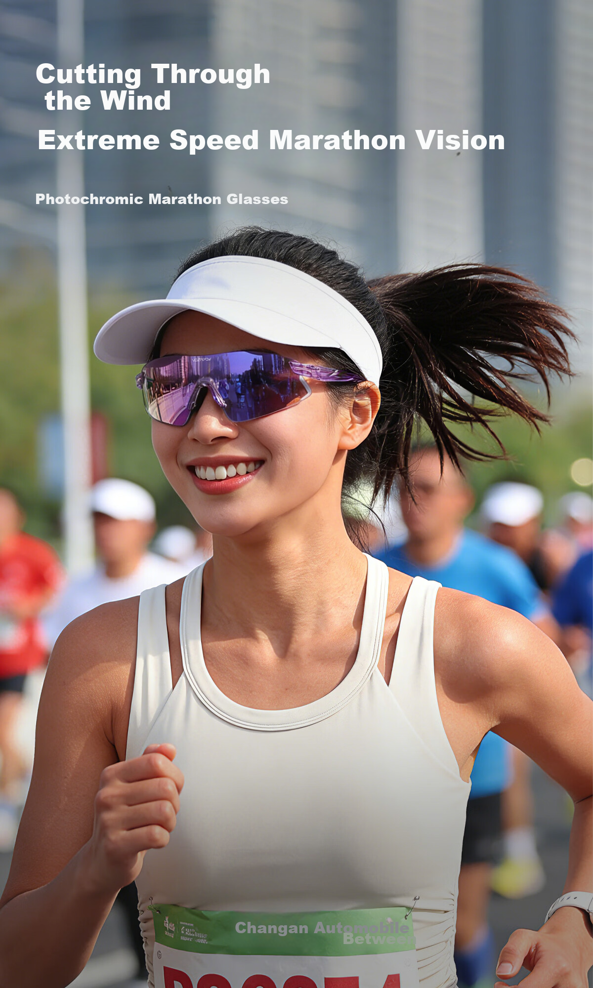 VOZAPOW Photochromic Running Glasses Marathon Sports Protective Eyewear Day and Night Outdoor Mountaineering Sunglasses for Men and Women 1