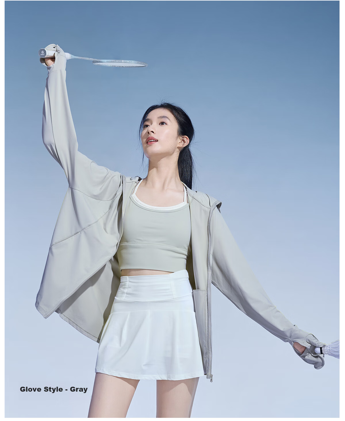 Moxun [Zhao Lusi Same Style] Summer Breathable Ice Titanium Yarn Ice Silk Cooling Outdoor Sun Protection Jacket 19