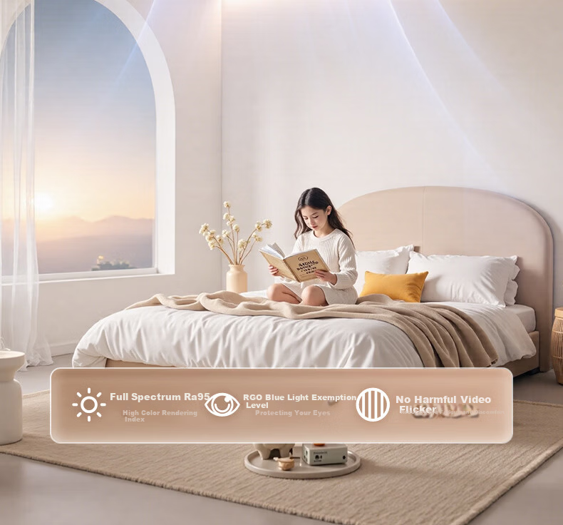 Panasonic Fan Light Full Spectrum IP40 36W Eye Protection LED Lighting for Dining Room Bedroom with Installation Included 2