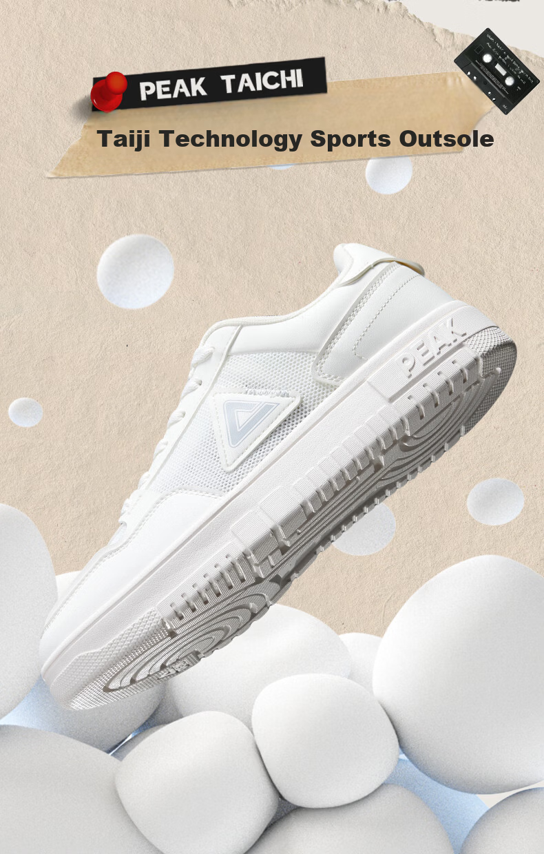 Peak Taiji Air Force One Men's Mesh Breathable Retro Casual Sports Sneakers DB2620187 7