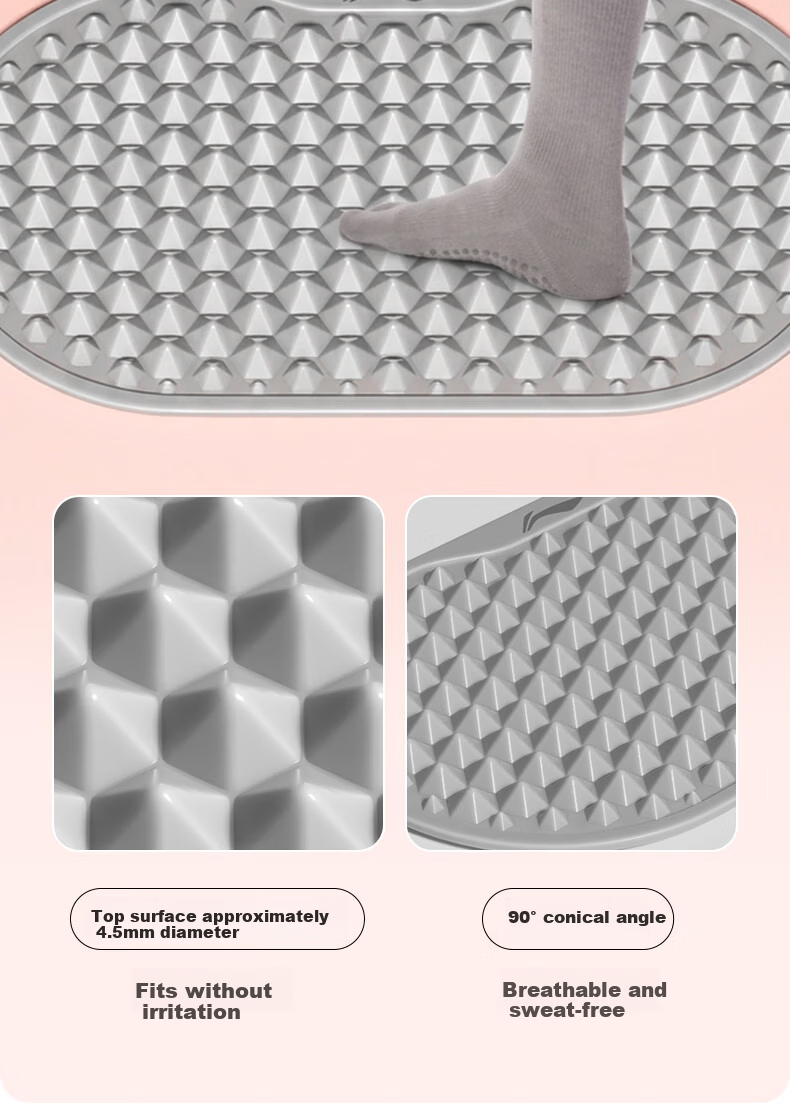Li-Ning Acupressure Foot Massage Pad Soft Food-Grade Silicone Sole Reflexology Toe Pressure Board for Meridian Stimulation 7