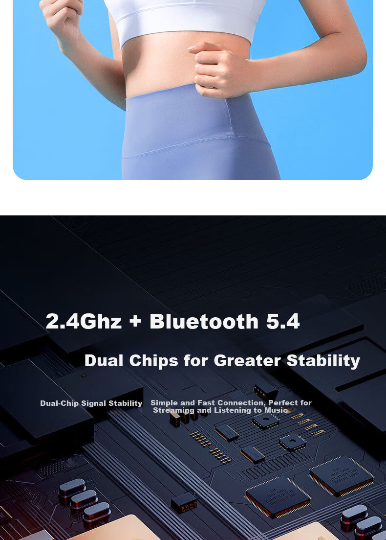 Cuckoo G16 New Open-Style Live Streaming Sound Card Set with Headphones and Microphone All-in-One Wireless Neckband Singing Device for Influencers 13