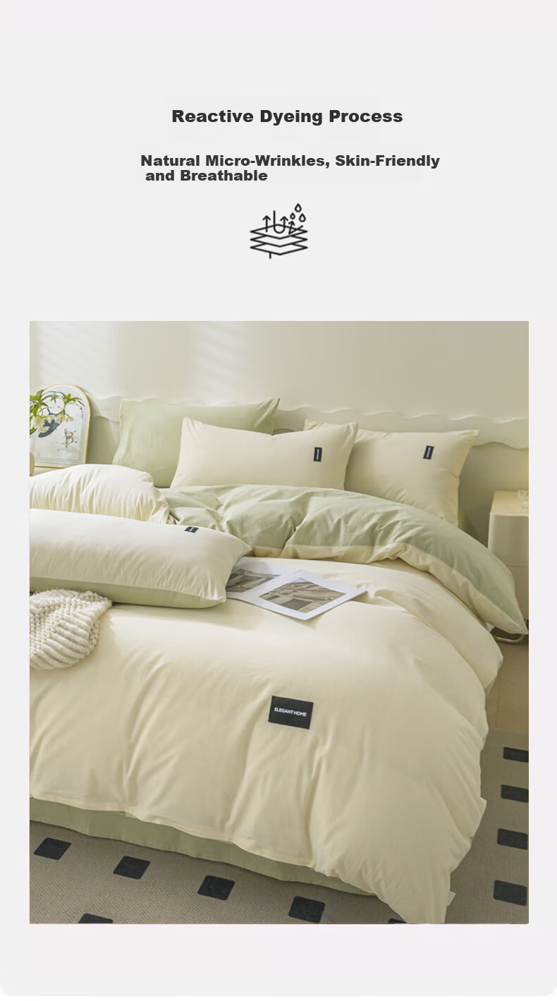 Miiow 100% Xinjiang Cotton Pure Cotton Duvet Cover Single Student Dormitory Bedding 180*220cm 9