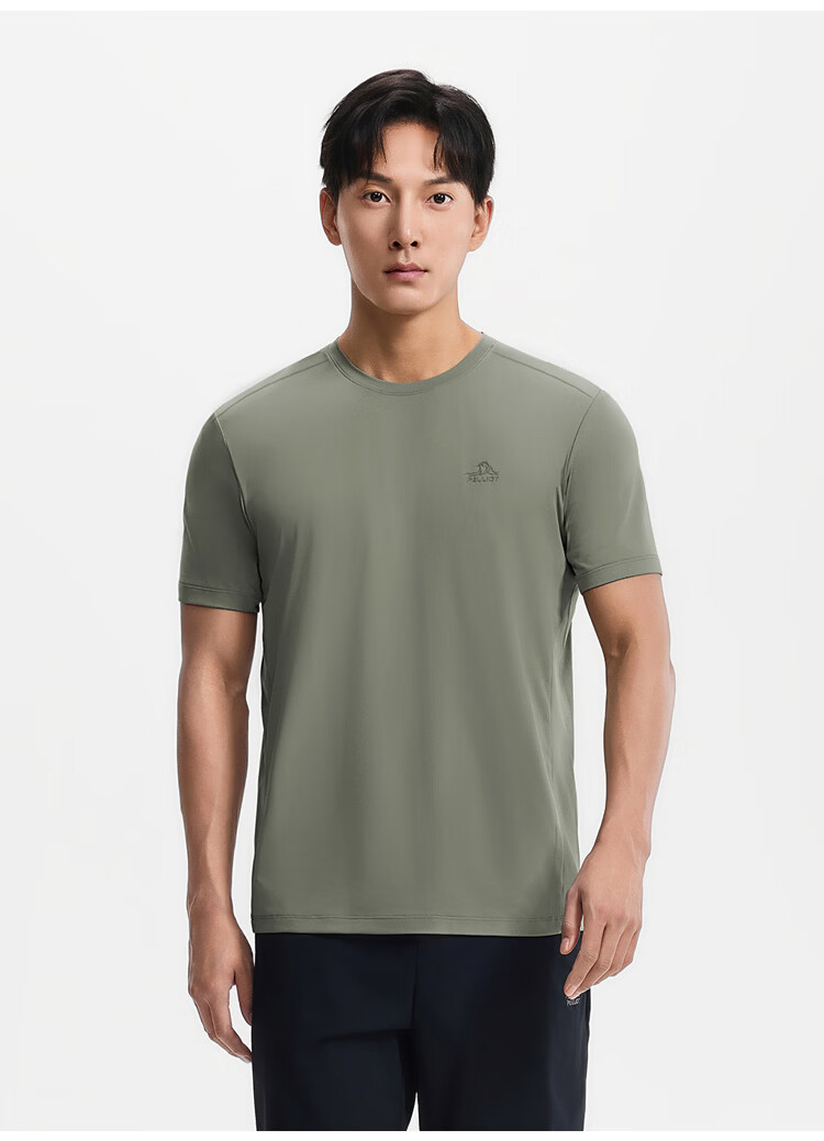 Pelliot Outdoor Quick-Dry T-Shirt Unisex Spring Summer Antibacterial Moisture-Wicking Sun Protection Short Sleeve Hiking Mountaineering Lightweight Top 116215078 23