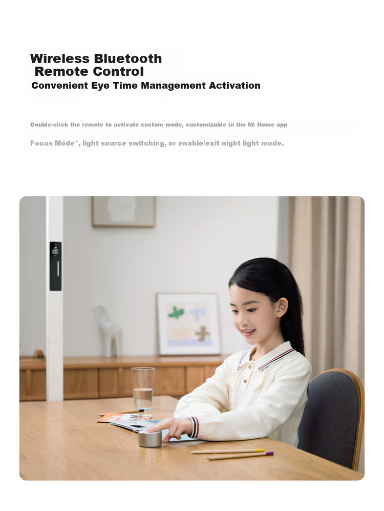 Mijia Xiaomi Vertical Study Lamp 2 Smart Eye Protection Floor Lamp Desk Lamp with Rotatable Lamp Head 19