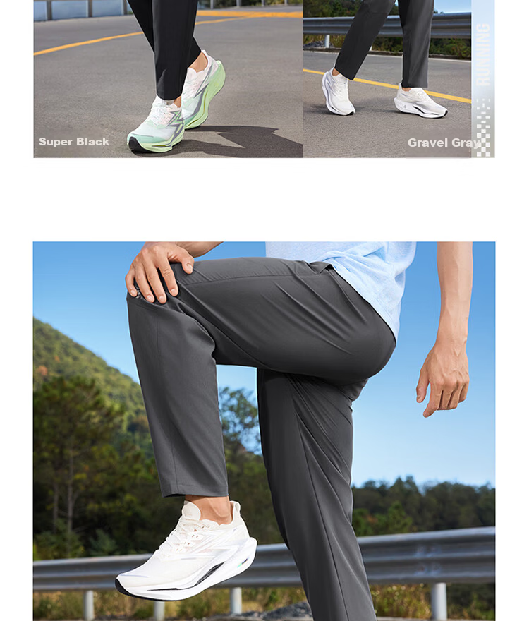 361° Men's Sports Pants Spring Summer New Running Quick-Dry Casual Cool Straight-Leg Trousers 652622706-1 7