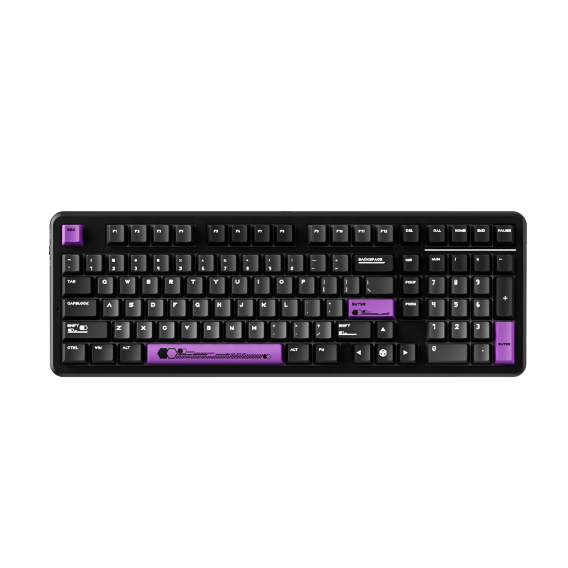 EWEADN X98 Custom Mechanical Keyboard Dual 8K Wired Wireless Bluetooth Tri-Mode Gaming Gasket Structure Hot-Swappable Full-Key Gaming Office PC Laptop Peripheral