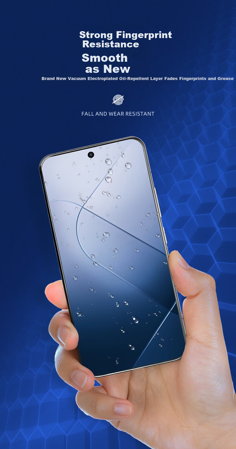 LANGLING AR Anti-Reflective Full Coverage Tempered Glass Camera Lens Protector for Xiaomi 17 Pro Max Rear Camera and Back Screen, HD Scratch-Resistant Durable Film 3