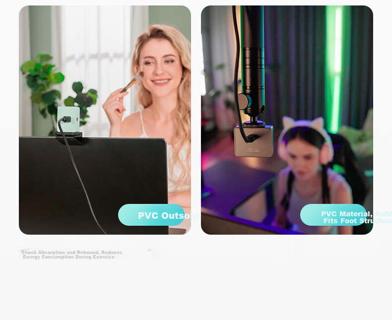 OBSBOT Meet 2 4K Live Streaming Camera Ultra HD Beauty Professional Computer Streaming Webcam AI Auto Framing Entertainment Gaming Live Broadcast Video Conference Camera White 14