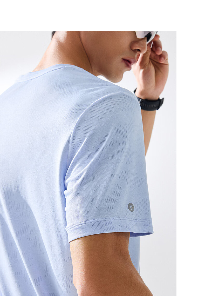 Anta Quick-Dry T-Shirt | Men's Short Sleeve Summer Moisture-Wicking Breathable Training Running Fitness Top 5