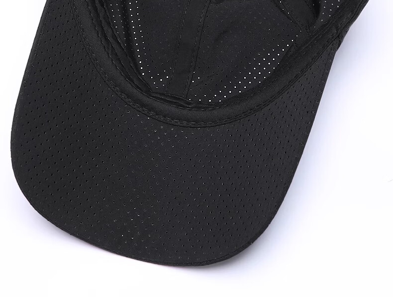 Miiow Men's Summer Baseball Cap Quick-Dry Mesh Breathable Sunshade Outdoor Duckbill Cap Dark Gray 18