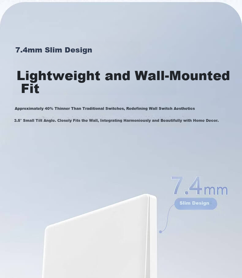 DELIXI Switch Socket CD806 Matte Frosted Cream Style Large Panel Two-Gang Double Control Han Yu White 9
