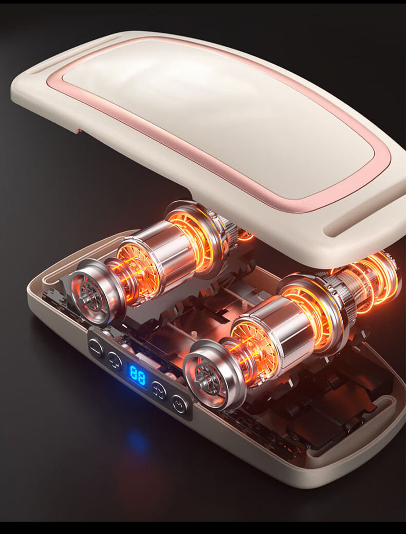 HOT KNEE Fat Burning Shaking Slimming Machine Lazy Fitness Weight Loss Massager Waist Belt Fat Burning Shaping Device 10