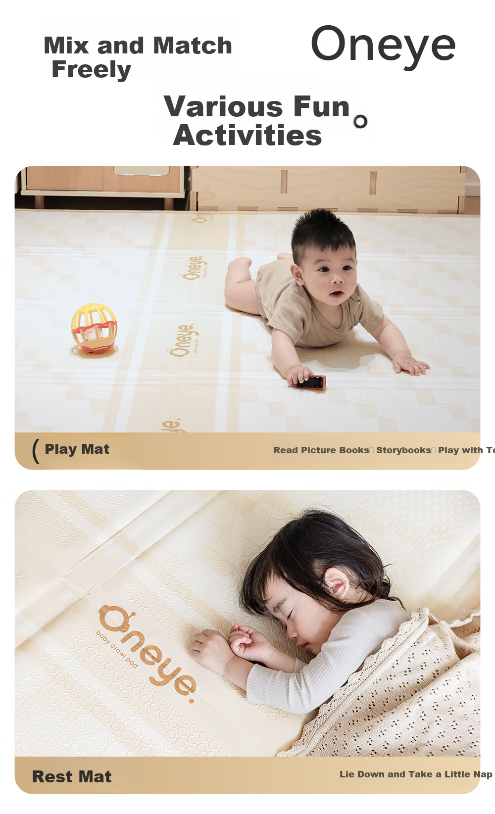 Maruya Baby Crawling Mat Thickened Home Use XPE Foldable Mat 1.5x1.8m 2.5CM - Party 16