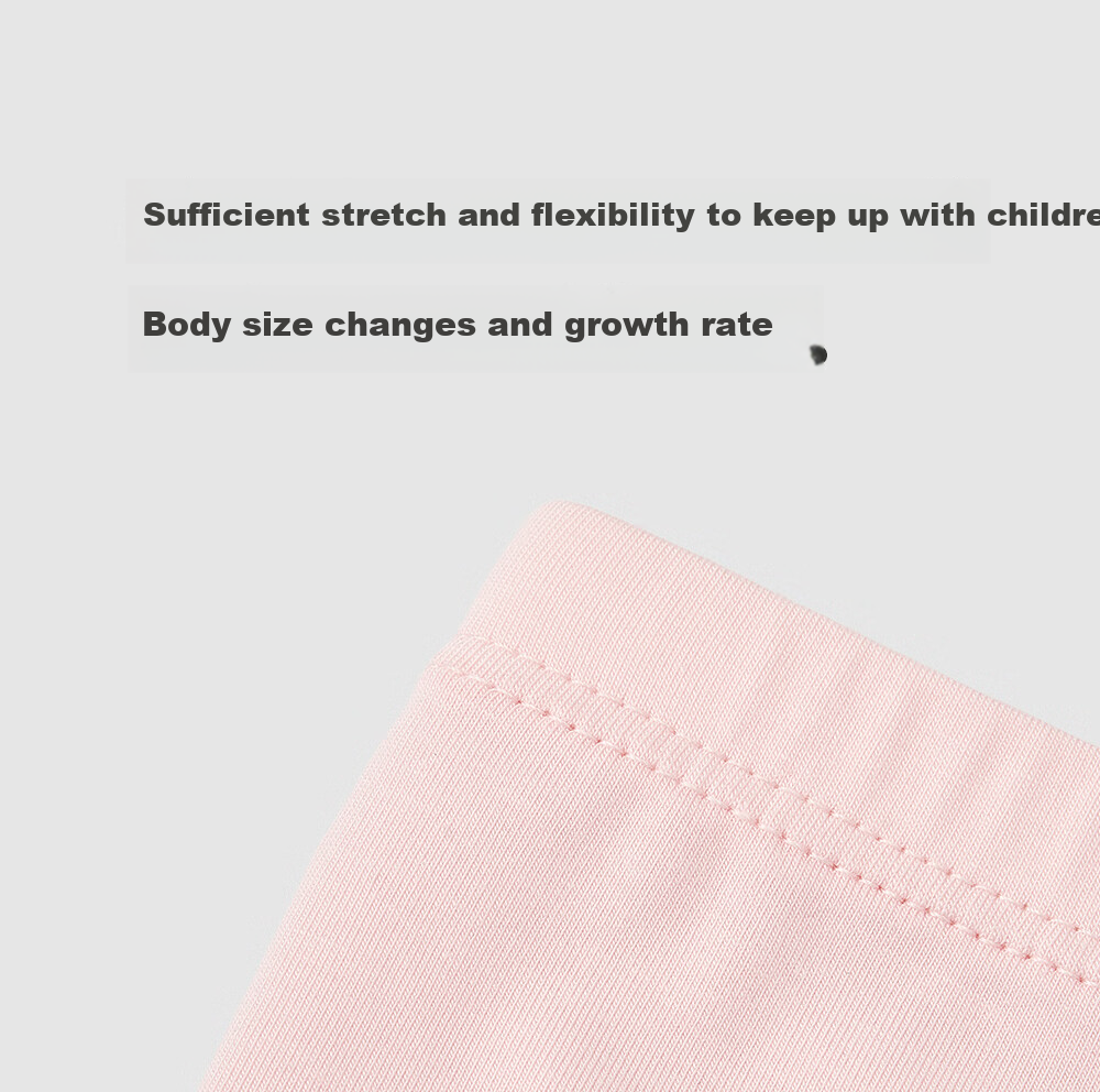 YEEHOO Girls' Safety Anti-Exposure Leggings Four-Season Underwear Boxer Briefs Antibacterial 2-Pack 17