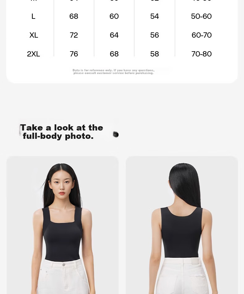 Herbal Original Thermal Vest for Women Autumn Shirt with Built-in Chest Pad Camellia Oil Hyaluronic Acid Slim Fit Base Layer Outerwear 19