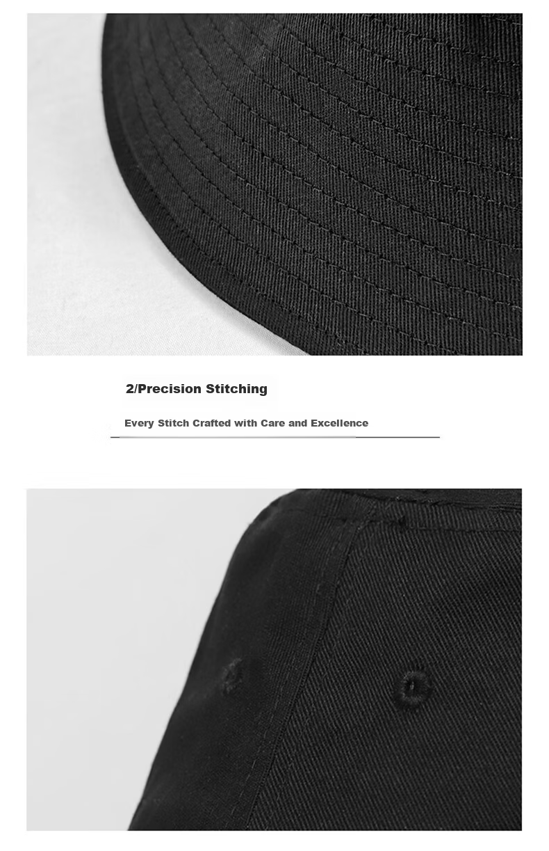 XUEXIMAN Men's Fisherman Hat Large Size Sunshade Black Simple Sun Hat Women's Sun Protection Hat 11