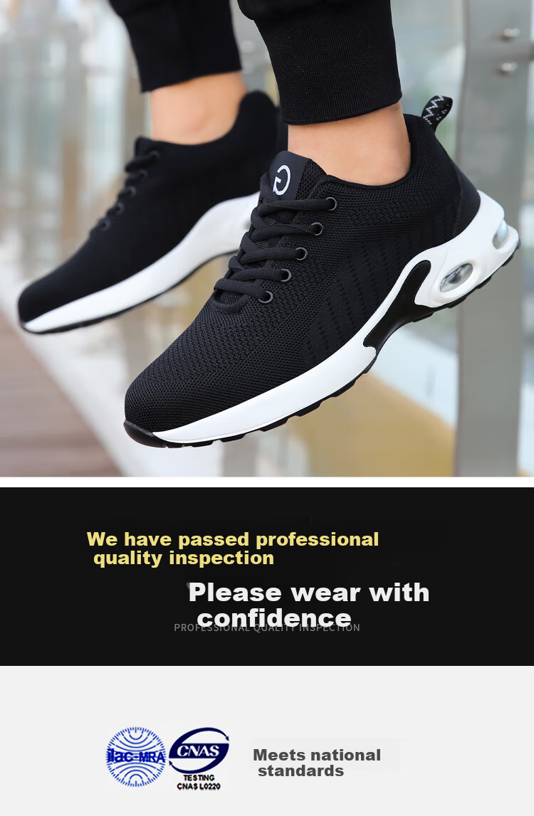 Jingtu Men's Breathable Insulated 10KV Anti-Smash Anti-Puncture Electrician Safety Work Shoes 2037EH-1 Size 43 8