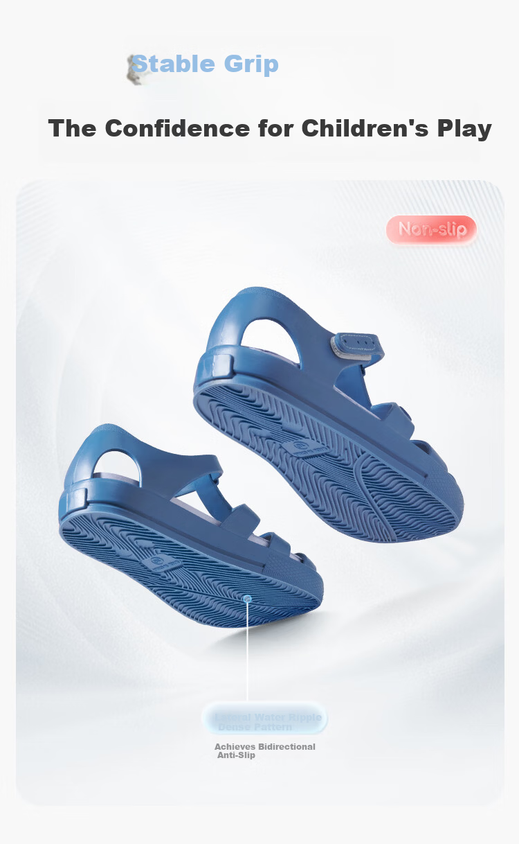 Mutong Kids Summer Comfortable Casual Boys Beach Sandals Soft Sole Roman Style Closed Toe Water Shoes Girls Taro Purple 155 7