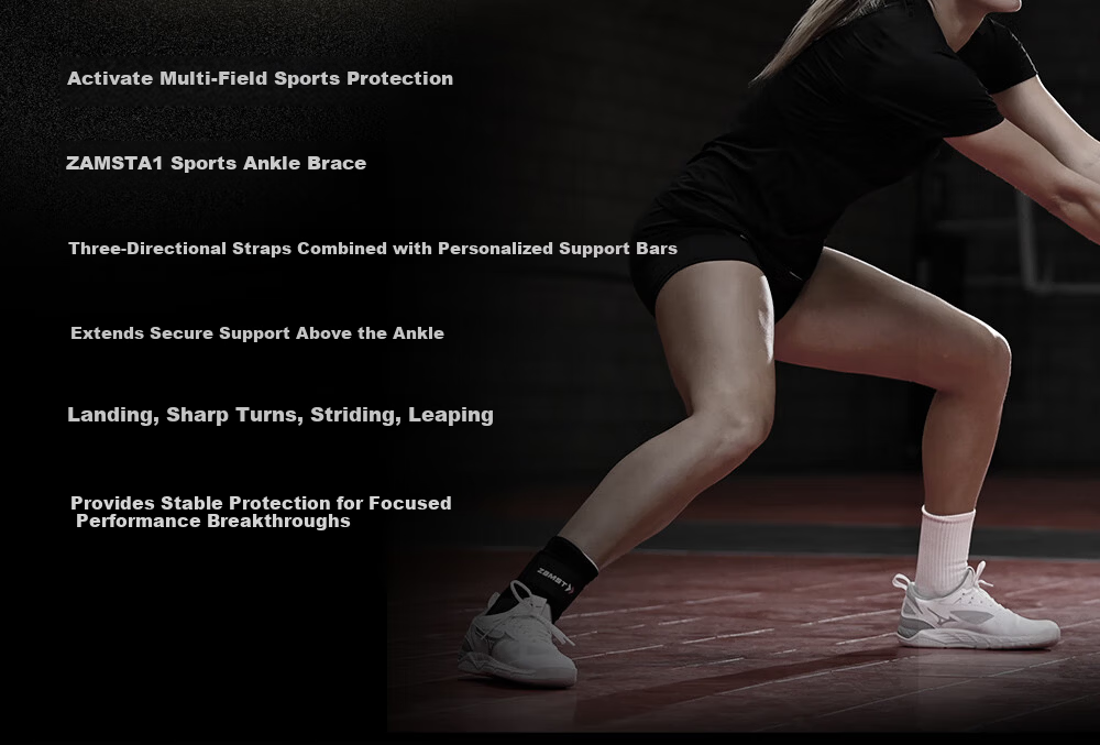 ZAMST Sports Ankle Brace Basketball Ankle Support A2-DX Stabilizing Ankle Brace Volleyball Ankle Support Hard Ankle Brace Trey Young Right LL 9