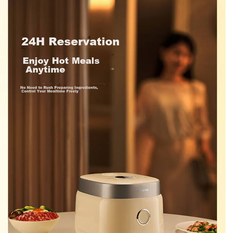 Joyoung 3L Household 0-Fluoride Enamel Ceramic Rice Cooker Honey Jar Style Electric Pressure Rice Cooker 20-Minute Quick Cook Multifunctional Rice Cooker F-30NF02 34