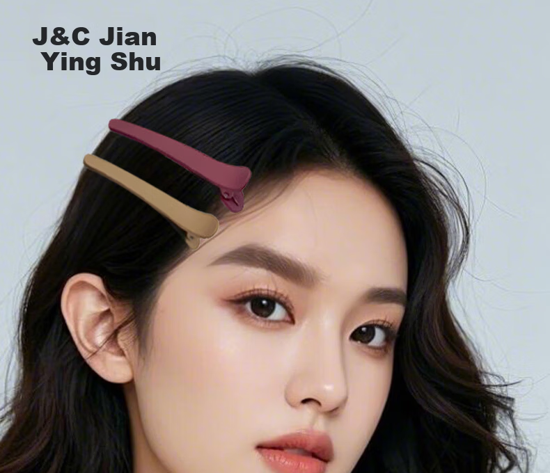 Jianyingshu Matte Hair Clips for Bangs, 10-Pack, Solid Color Minimalist Hair Clips for Women, Makeup and Bang Clips 1