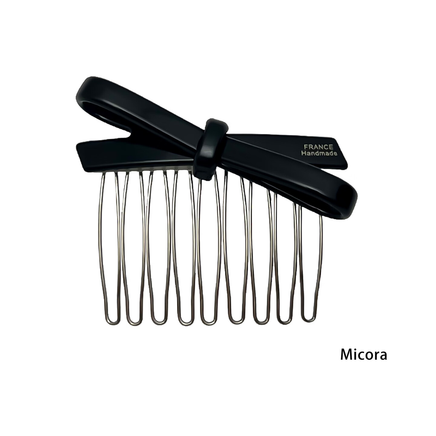 Micora Bow Hairpin Bangs Flyaway Hair Comb Princess Hair Inverted Comb Bun Side Hairpin