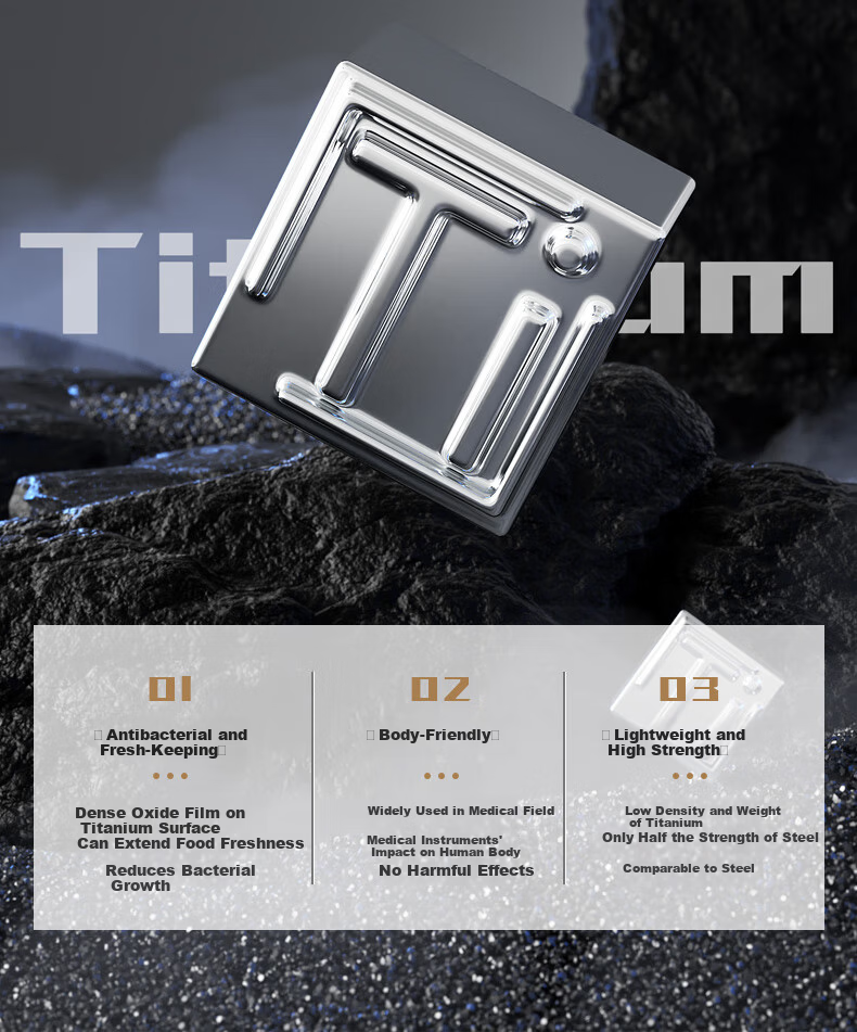 TOMIC Pure Titanium Insulated Travel Mug Small Portable Tea Cup Pocket Cup Car Office Outdoor Birthday Gift 7