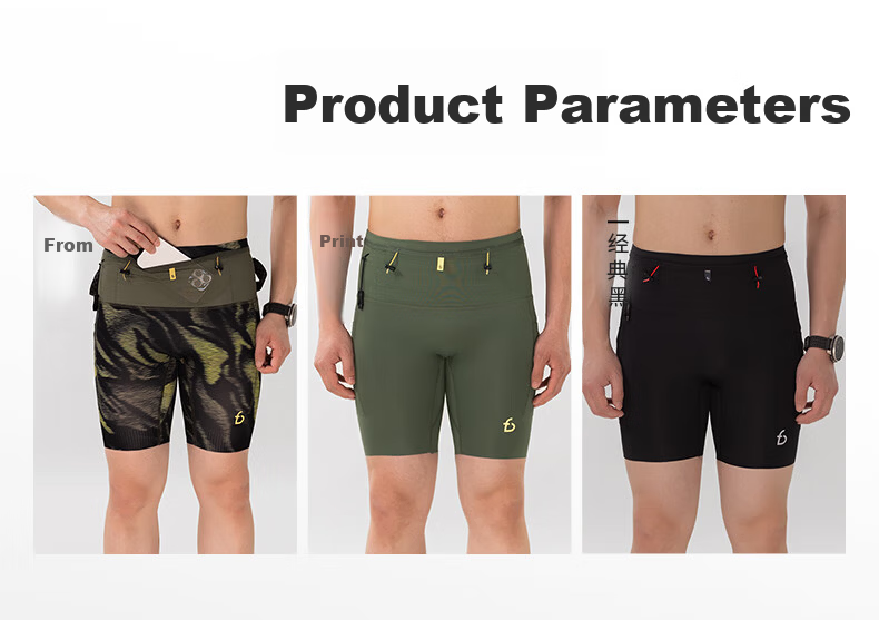 Feibit [Off-Road Kangaroo Pants] Men's Waist Bag Quick-Dry Pants Hiking Mountaineering Outdoor Sweat-Wicking Training Wear Jade Armor Green S 13