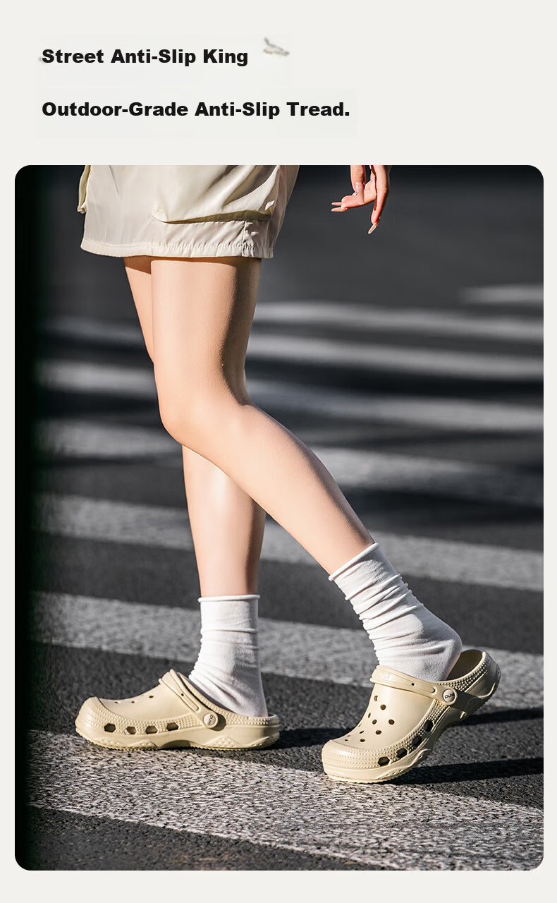 Puxi Women's Summer Thick-Soled Cloud White Slip-On Sandals Non-Slip Beach Shoes for Couples Size 39-40 8