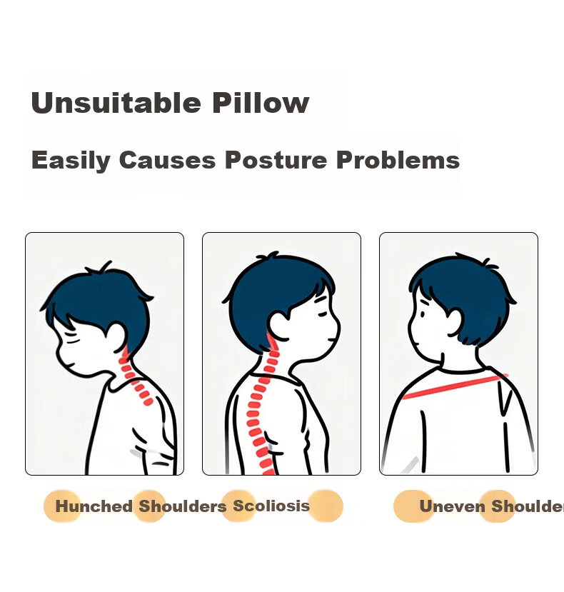 Grace Class A Baby Pillow Children's Pillow Parent-Child Pillow Zoned Pillow Student Dormitory Pillow Core Adult Kindergarten Cervical Pillow 3