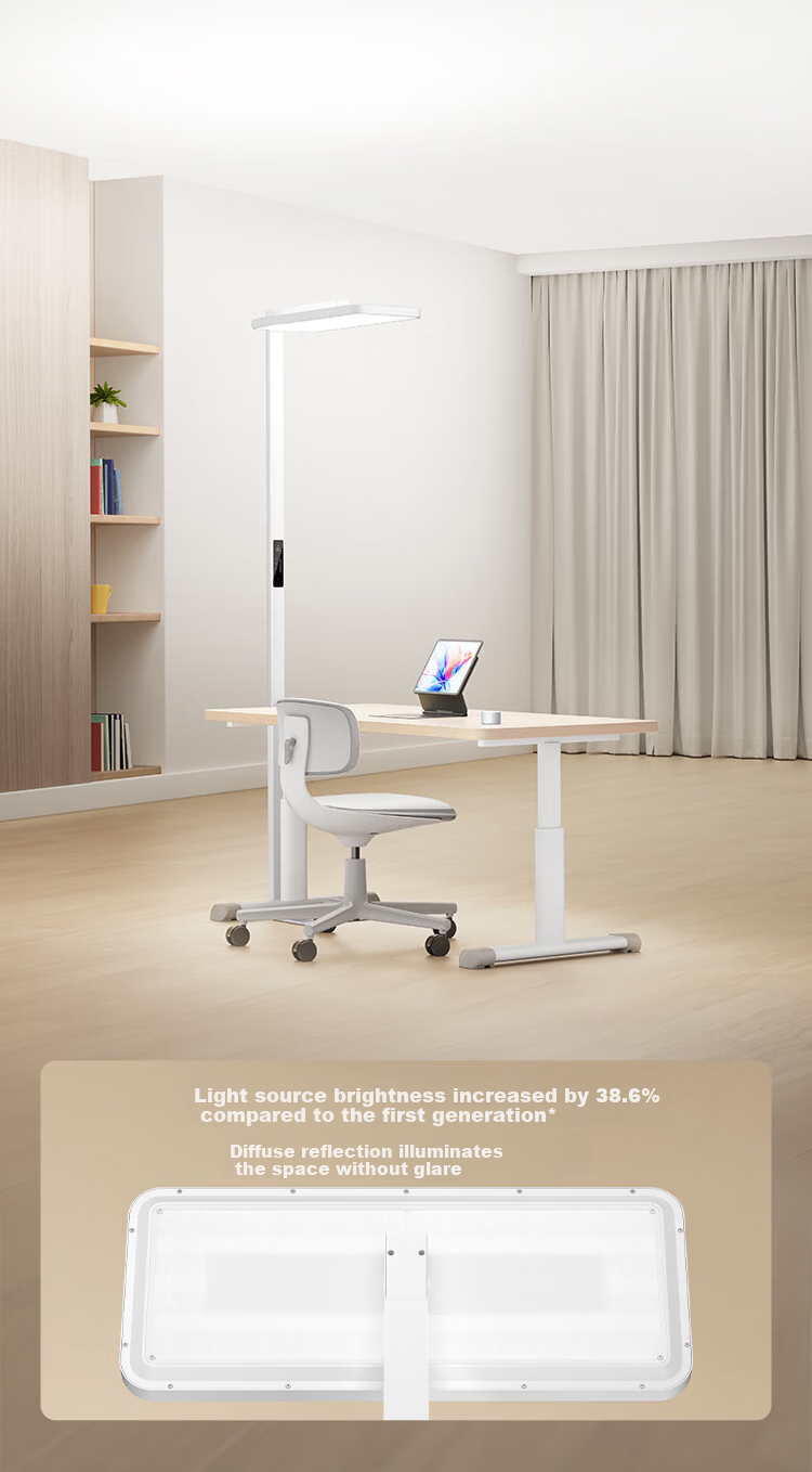 Mijia Xiaomi Vertical Study Lamp 2 Smart Eye Protection Floor Lamp Desk Lamp with Rotatable Lamp Head 7